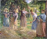 Camille Pissarro Hay Harvest at Eragny